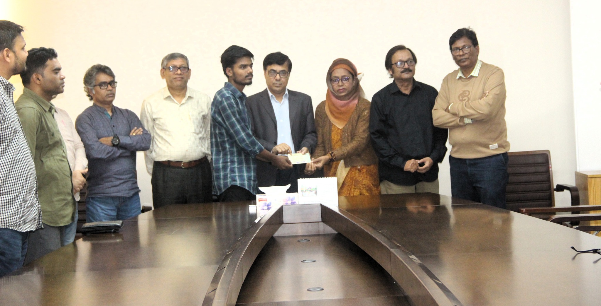 নজরুল বিশ্ববিদ্যালয়ে শাহিদা খাতুন ট্রাস্ট ফান্ড শিক্ষাবৃত্তির চেক বিতরণ অনুষ্ঠান অনুষ্ঠিত